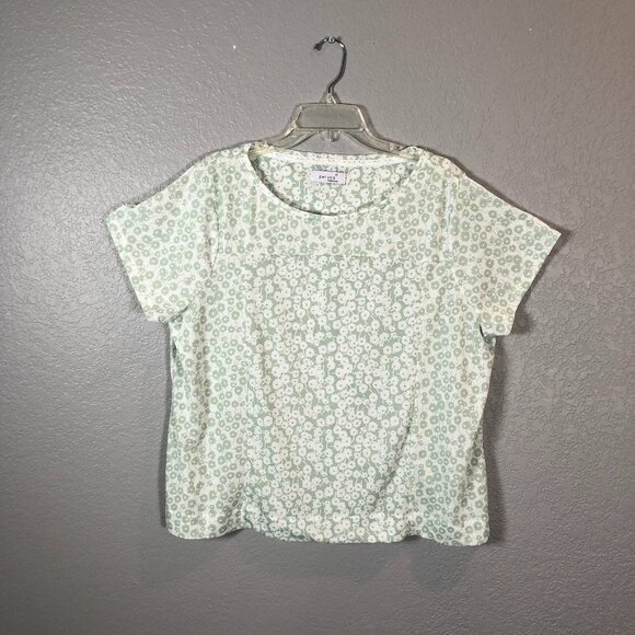 Per Una Weekend Size 18 (EU 22) Floral Pull-Over Top - Picture 1 of 5